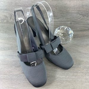 Ann Marino Mary Jane Slingback Heels Size 9M